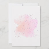 コージースリーポバー招待状 招待状 (裏面)