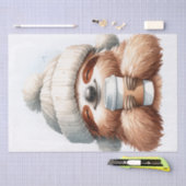 コージースロッスシーズンズラテコーヒー 薄葉紙 (クラフト)