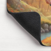 コージーセーターと秋のマウス離れ&マウスパットパッド マウスパッド (コーナー)