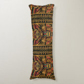 コージーターコイズアステカ"ドリーム"くつろぎ体クシ ボディピロー (正面縦)