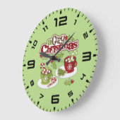 コージーチャストマ ラージ壁時計 (傾斜)