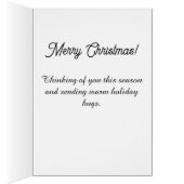 コージーチワフアクリスマスカード (内側 (右))