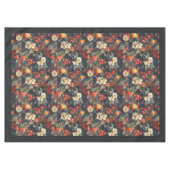 コージーテーブルクロスと秋バード&ウッドランドフローラ テーブルクロス (正面(横))