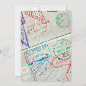 コージートラベルキャビンビーチ目的地32番目の誕生日 招待状 (裏面)