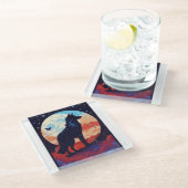 コージードリームピロー ガラスコースター (アングル)