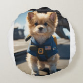 コージードリームピロー ラウンドクッション (裏面)