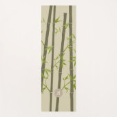 コージーナチュラルゼンバンブーライトカスタムモノグラム ヨガマット (正面)