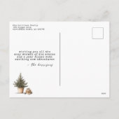 コージーハイゲクリスマス シーズンポストカード (裏面)