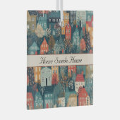 コージーハイゲヴィレッジノルディックフォークアートカスタム ガラスオーナメント (正面右)