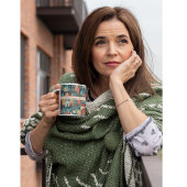 コージーハイゲヴィレッジノルディックフォークアートカスタム ツートーンマグカップ