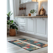 コージーハイゲヴィレッジノルディックフォークアートカスタム ドアマット