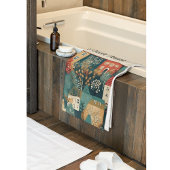 コージーハイゲヴィレッジノルディックフォークアートカスタム バスタオルセット