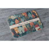 コージーハイゲヴィレッジノルディックフォークアートカスタム バスマット