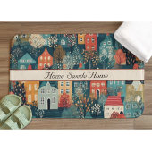 コージーハイゲヴィレッジノルディックフォークアートカスタム バスマット