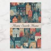 コージーハイゲヴィレッジノルディックフォークアートカスタム フードラベル (シングルラベル)