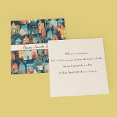 コージーハイゲヴィレッジノルディックフォークアートカスタム 招待状