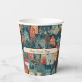 コージーハイゲヴィレッジノルディックフォークアートカスタム 紙コップ (正面)
