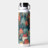 コージーハイゲヴィレッジノルディックフォークアート ウォーターボトル (背面)