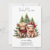 コージーハイランドカウニューアドレスファームホリデームービング 案内状 (正面)