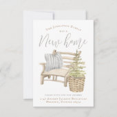 コージーハウスムービングアナウンス 招待状 (正面)