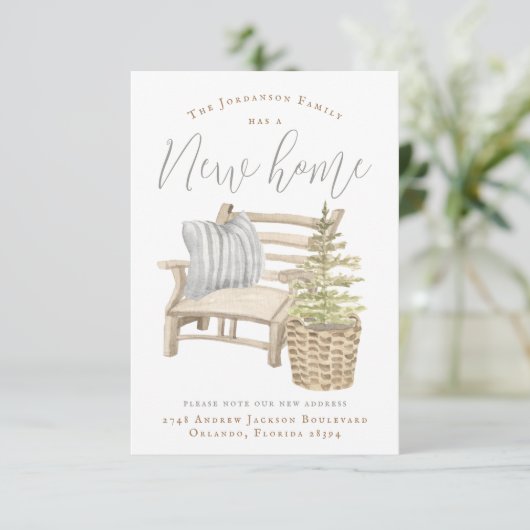 コージーハウスムービングアナウンス 招待状 (スタンド正面)