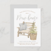 コージーハウスムービングアナウンス 招待状 (正面/裏面)