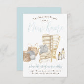 コージーハウスムービングアナウンス 招待状 (正面/裏面)