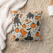 コージーハロウィーンクッション クッション (ブランケット)