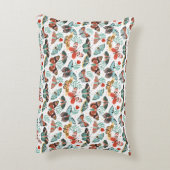 コージーバタフライシャーパブランケット アクセントクッション (裏面(縦))