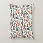 コージーバタフライシャーパブランケット アクセントクッション (正面(垂直))