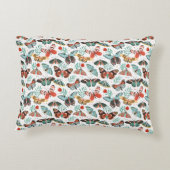 コージーバタフライシャーパブランケット アクセントクッション (裏面)