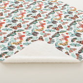 コージーバタフライシャーパブランケット シェルパブランケット (3/4)