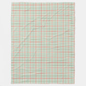 コージーパステルクリスマスブランケットfor冬応援 フリースブランケット (正面)