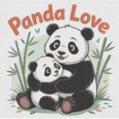 コージーパンダ新学期 シール (正面)