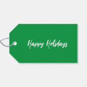 コージーパーソナライズされたクリスマストナディアギフトラベル ギフトタグ (裏面横)