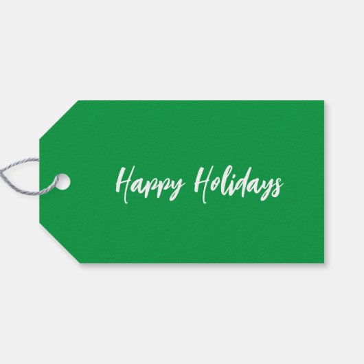 コージーパーソナライズされたクリスマストナディアギフトラベル ギフトタグ (裏面横)