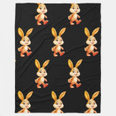 コージーパーソナライズされたブランケットバイニシャム フリースブランケット (正面)