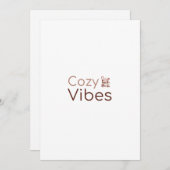 コージービーズウォームホリデーデザイン シーズンカード (正面/裏面)