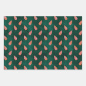 コージーピンクキャンディキャネス&自然 ラッピングペーパーシート (正面3)