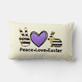 コージーピース&ラブイースター装飾用クッション ランバークッション (裏面)
