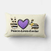 コージーピース&ラブイースター装飾用クッション ランバークッション (正面)