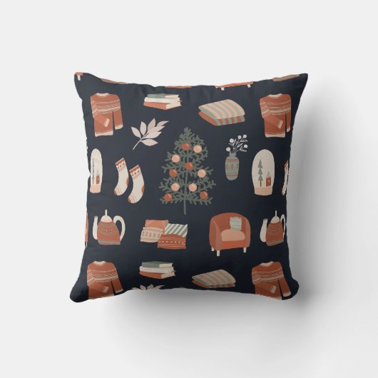 コージーファイアサイド クッション (裏面)