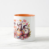 コージーフェレットティータイム マグカップ (中央)