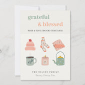 コージーフォトウィンターエッセンシャル季節のごあいさつ シーズンカード (正面)