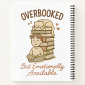 コージーブックラバー&マインドフルネスデザイン ノートブック (裏面)