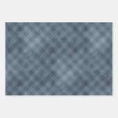 コージーブルーとタンプリドパインコーンとホームラッピング ラッピングペーパーシート (正面)