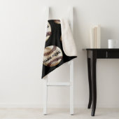 コージープラッシュシェルパ野球ブランケッパーソナライズされたト シェルパブランケット (インサイチュ)