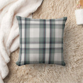 コージープレイドウィンターフランネルインスパイア装飾用クッション クッション (ブランケット)