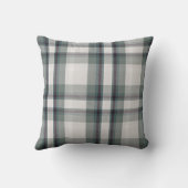 コージープレイドウィンターフランネルインスパイア装飾用クッション クッション (裏面)