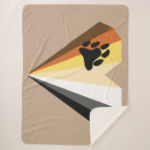 コージーベアプライドシェルパブランケット シェルパブランケット (正面)